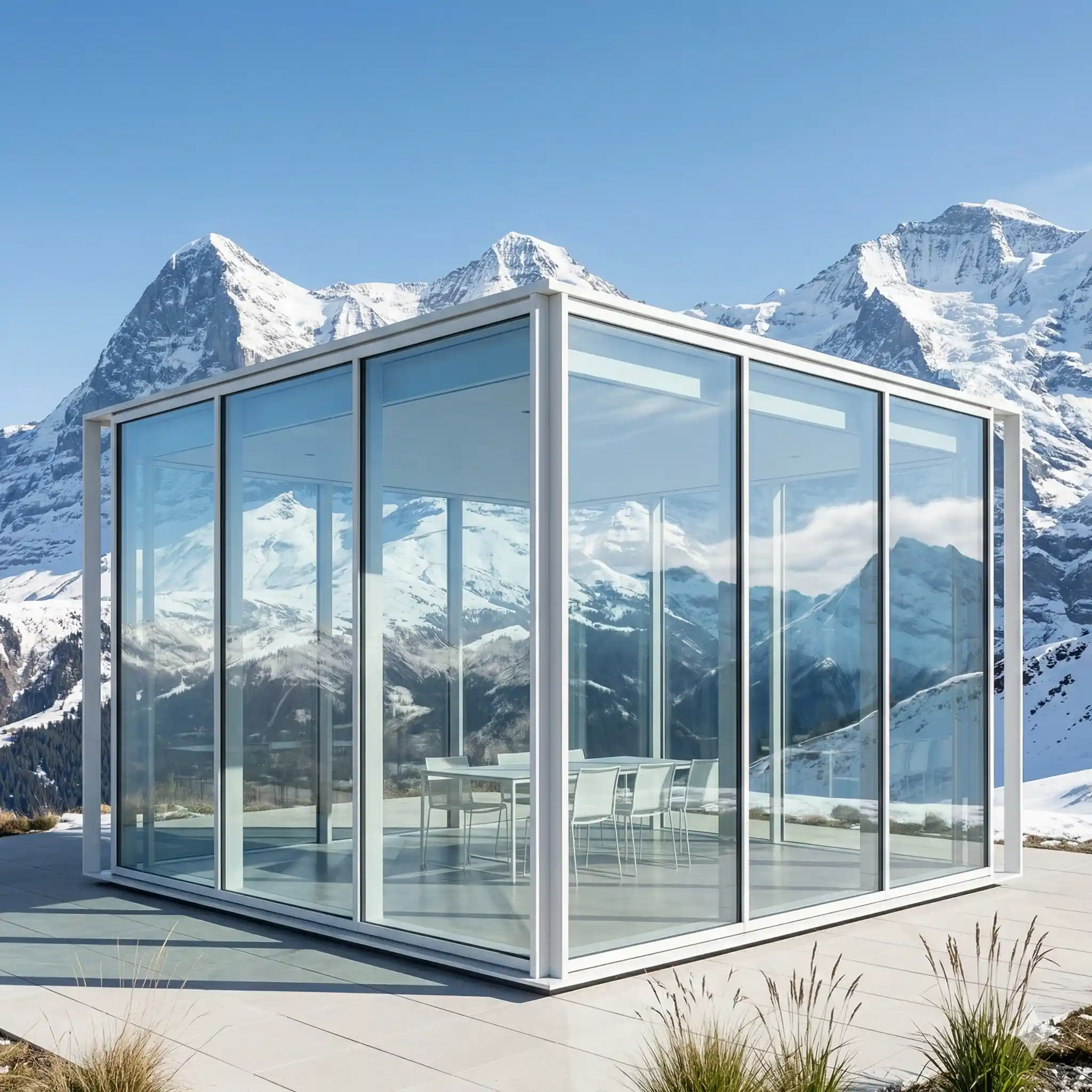 Close-up of weathered cedar grain meeting smooth raw concrete with warm afternoon sun creating soft shadows on the texture